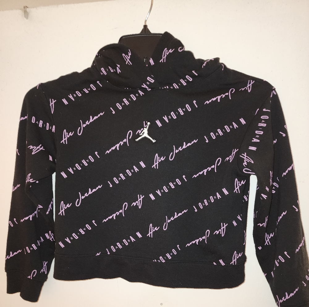 Jordan Black and Pink Jogging Set